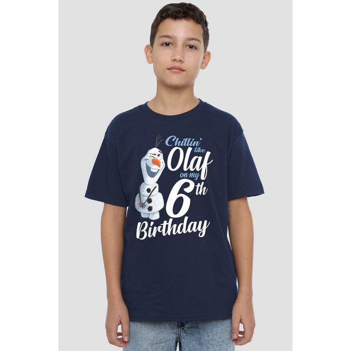 Produktbild Disney Frozen Chillin Like Olaf TShirt 6 Geburtstag (128)