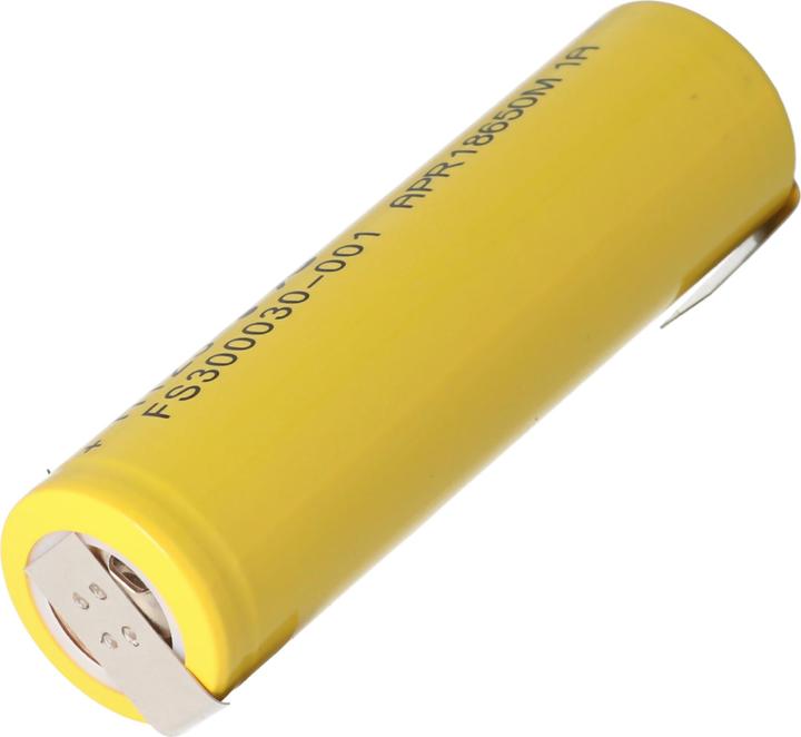 Image du produit A123 Systems A123 APR18650M-A1 1100mAh 3,2V - 3,3V LiFePo4 Akku mit Lötfahne U-Form (1 pcs, 1100 mAh)