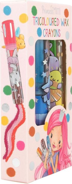 Immagine prodotto Magni Set di pastelli a cera Princess Mimi Tricolore (Multicolore, 3 x)