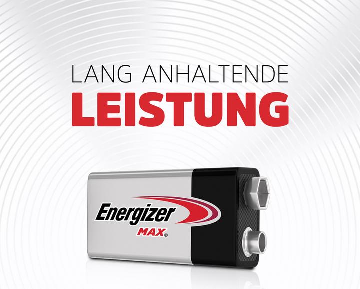 Immagine prodotto Energizer Max Alcalina (1 pz., 9V Block)