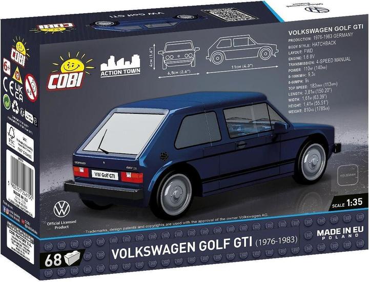 Produktbild Cobi Volkswagen Golf GTI (1976-1983)