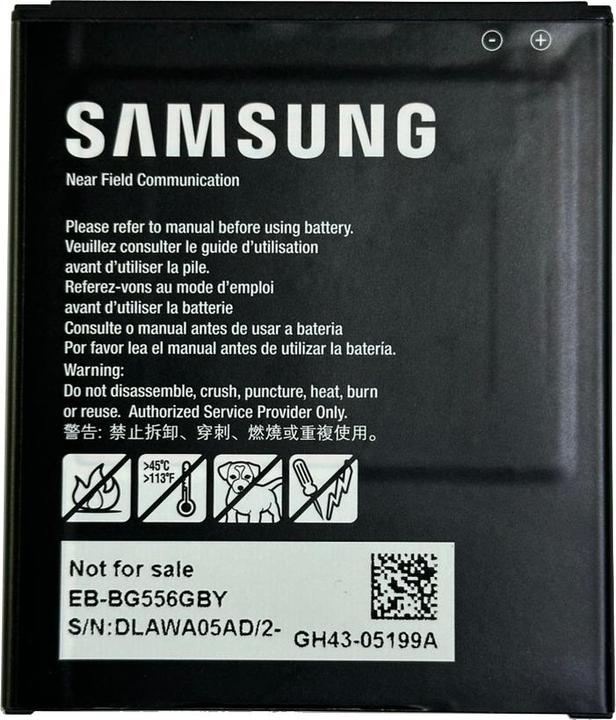 Samsung Galaxy Xcover7 Batterie Amovible Noir