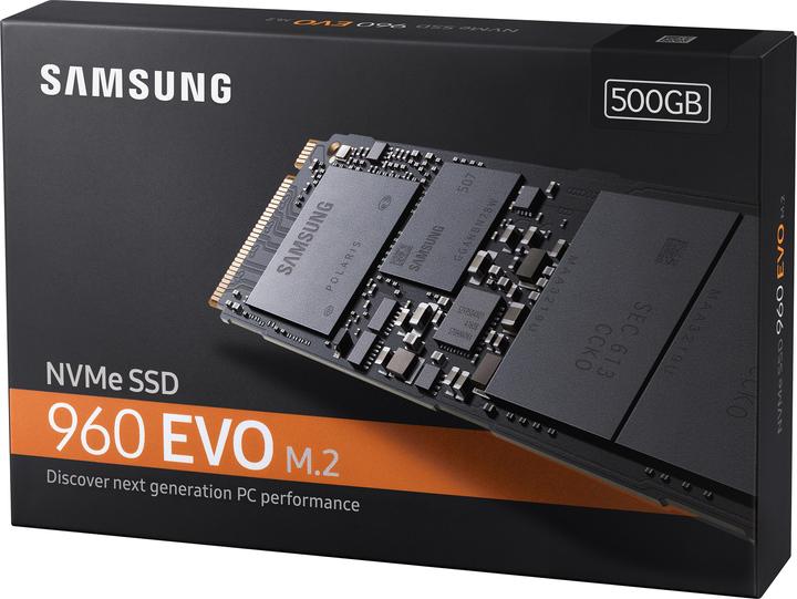 Actual product image Samsung 960 Evo (500 GB, M.2)