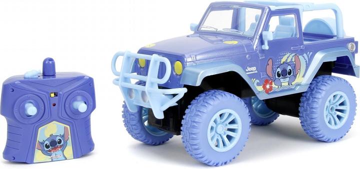 Actual product image Jada Stitch RC Jeep 1:16