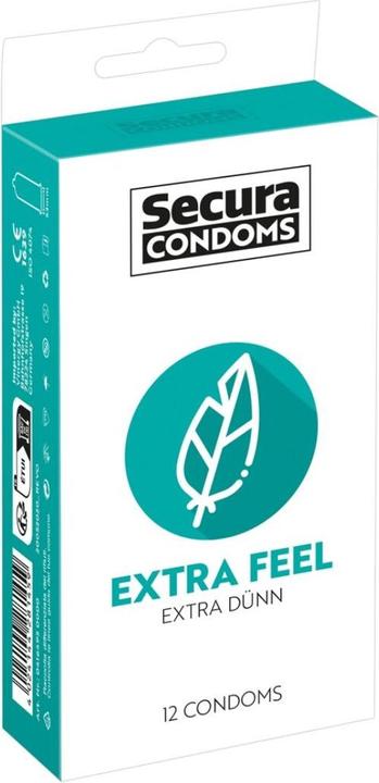 Actual product image Secura Extra Feel 100pcs Bag (100 pcs.)