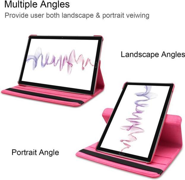 Produktbild MU Classic Rotierbare Leder Hülle (MediaPad M6 10.8)