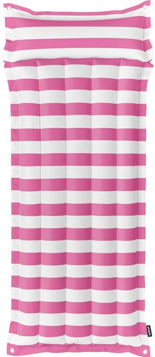 Actual product image Kolma air mattress Stripy Flamingo/White