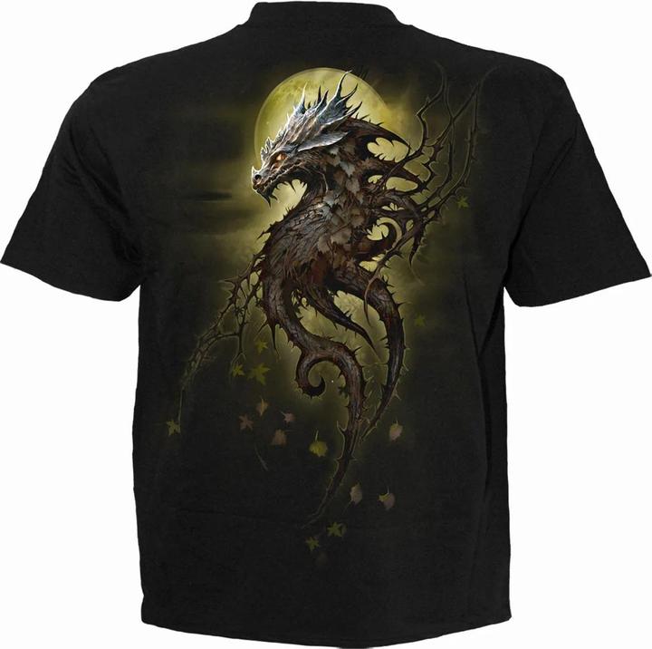 Actual product image Spiral Unisex Adult Oak Dragon T-Shirt (4XL)
