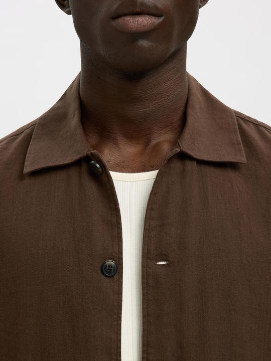 Produktbild Selected Homme Leinenmix Overshirt (L)