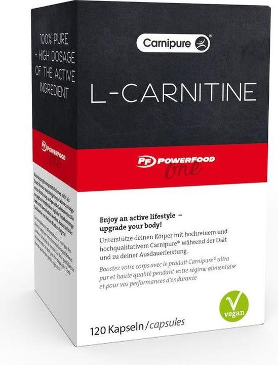 PowerFood One L-Carnitine Carnipure (120 Stück, Kapseln, 150 g)