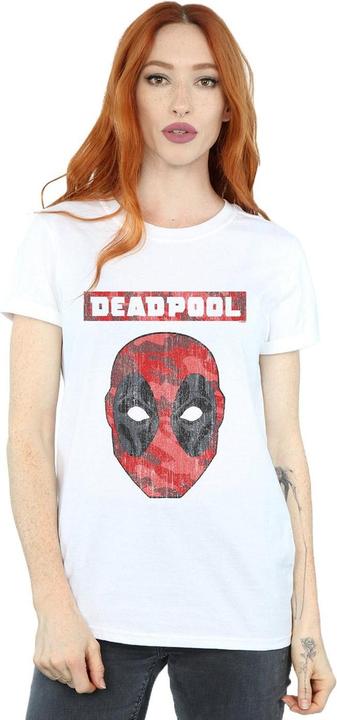 Produktbild Deadpool Camo Head TShirt (4XL)