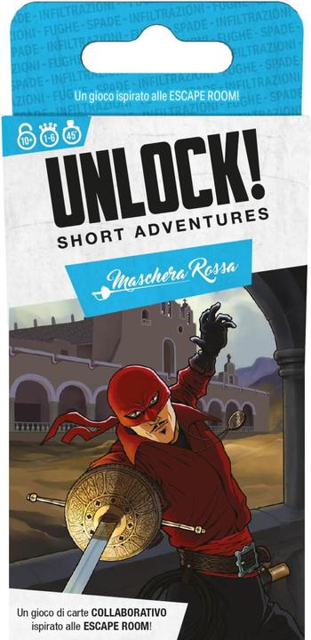 Actual product image Asmodée Unlock! SA - Red Mask (English)