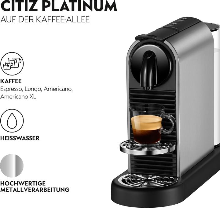 Produktbild De'Longhi Nespresso CitiZ Platinum (NESPRESSO Original)