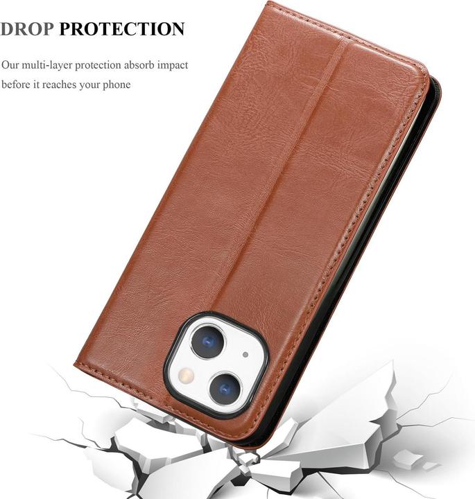 Actual product image Cadorabo Book Invis. Magnet sleeve (Apple iPhone 13)