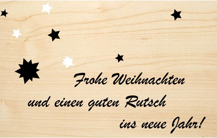 Actual product image Die Laserei So Hot Wooden greeting cards (6 pcs.)