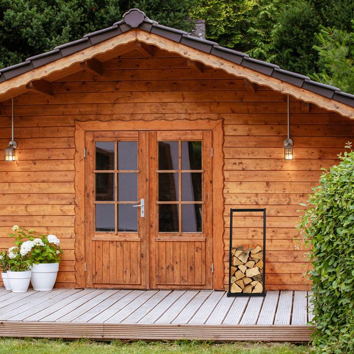 Actual product image Relaxdays Firewood rack (37 x 30 x 95 cm)