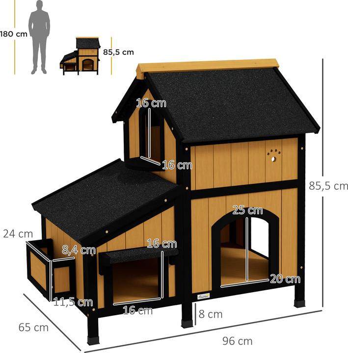 Actual product image PawHut Cat house (Cat)