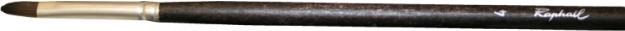 Actual product image Raphael Brush Textura Cat Tongue Series: 8702 Size 4 (6 mm)