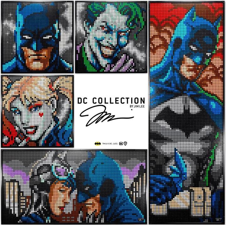 Actual product image LEGO Jim Lee Batman Collection (31205, LEGO Art)