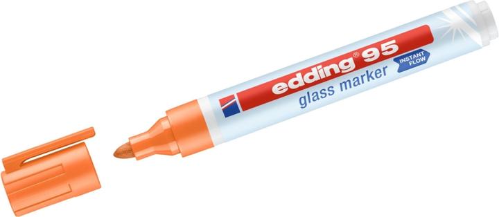 Actual product image Edding Felt-tip glass marker 95 (Orange, 3 mm, 1 x)