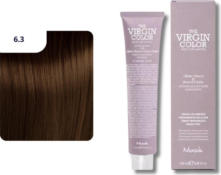 Produktbild Nook Virgin Color Haarfarbe (6.3 Dunkelblond golden)