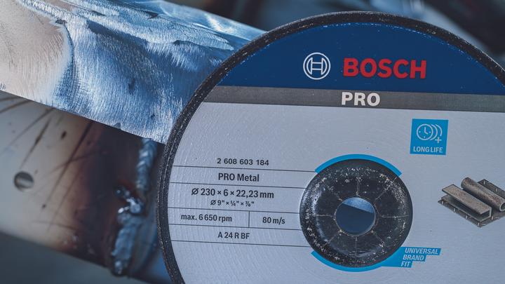Produktbild Bosch Professional Zubehör PRO Metal Schruppscheibe, 230 x 6 x 22.23 mm