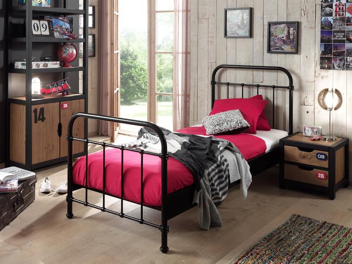 Image du produit Vipack Lit métallique New York (90 x 200 cm)