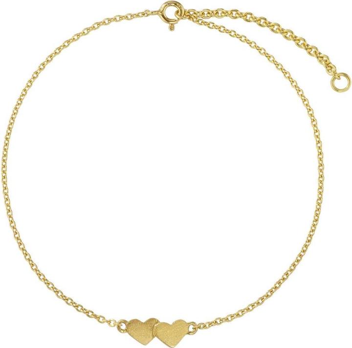 Image du produit Bijouteria Chaînette de pied (Argent 925, Plaqué or (plaqué or), 25 cm)