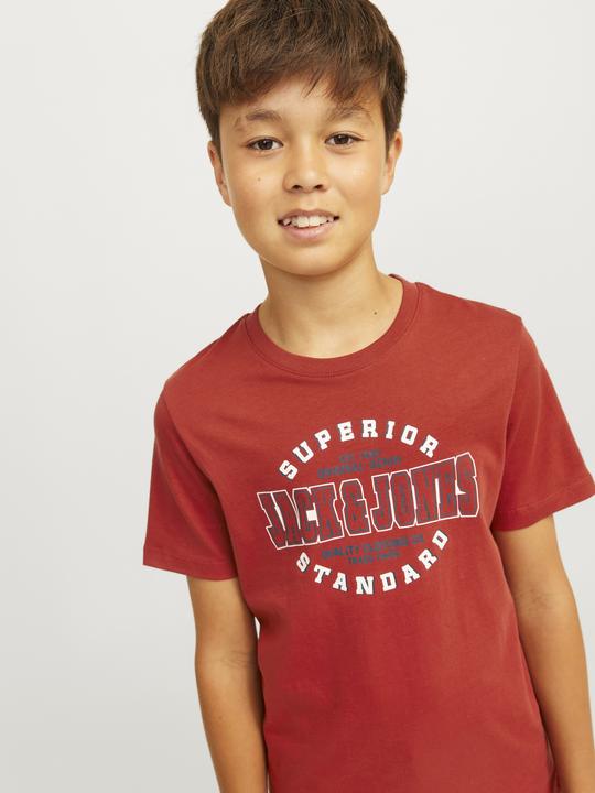 Actual product image Jack & Jones JJELOGO TEE SS ONECK 2COL 24/25 NOOS JNR (176)