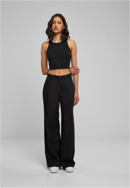 Actual product image Urban Classics Ladies Cropped Rib Top (XL)