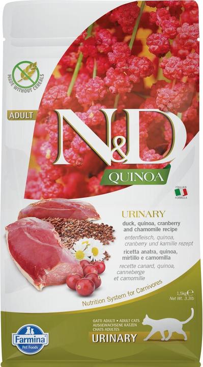 Actual product image Farmina Feline Urinary Duck & Cranberry (1.5kg) (Adult, 1 pcs., 1500 g)