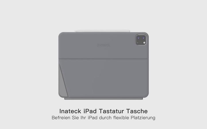 Actual product image Inateck Keyboard iPad 04111 gray (KB04111 gray) (DE, 3)
