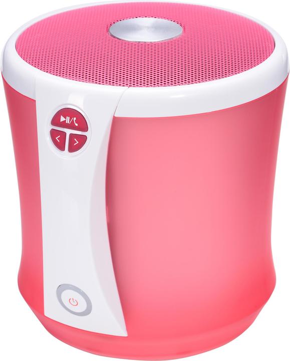 Immagine prodotto Terratec Concerto BT NEO rosa Bluetooth 2.1 f. riproduzione senza fili Aux handsfree Micro SD insertion... (5 h, Batteria, Porta USB, Batteria ricaricabile)