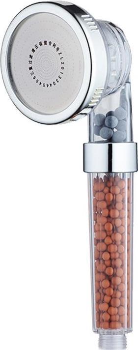 Image du produit JTI Pomme de douche avec perles minérales (3 Types de jets)
