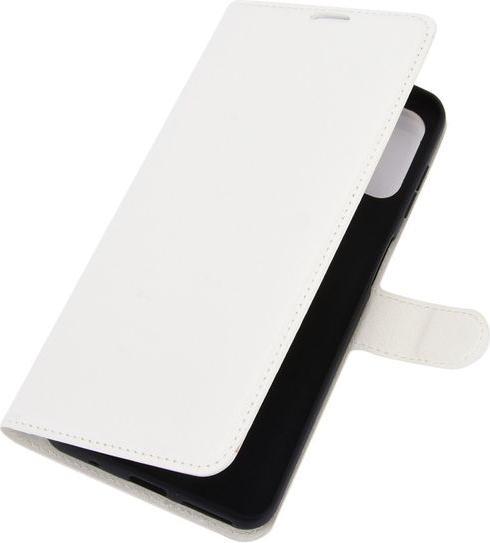 Actual product image MU Classic Litchi Leather Bookcover Series (Motorola Moto G9 Plus)