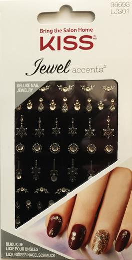 Immagine prodotto KISS Accenti gioiello (Decorazione unghie, Argento)