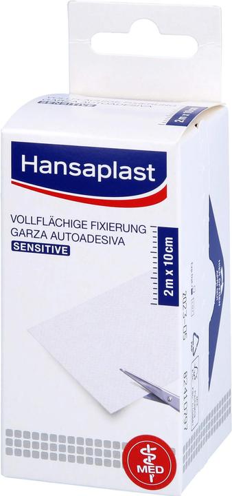 Hansaplast Vollflächige Fixierung sensitive 2m x 10cm, 1 St. Pflaster (1 x)