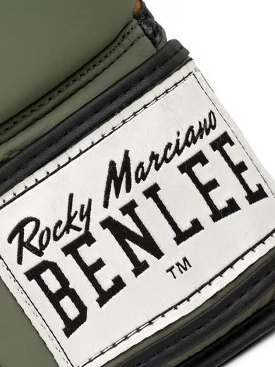 Actual product image Benlee Evans Boxing Gloves Kaki Leather (10 OZ)
