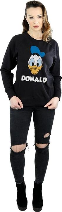 Image du produit Disney Femmes/Depuis Donald Duck Face Cotton Sweatshirt (L)