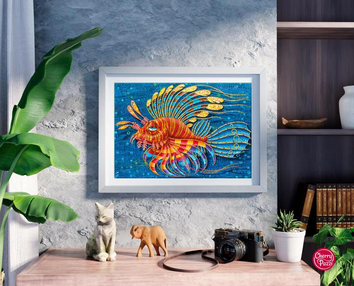 Produktbild Cherry Pazzi Puzzle 500 Teile - Rotfeuerfisch (500 Teile)