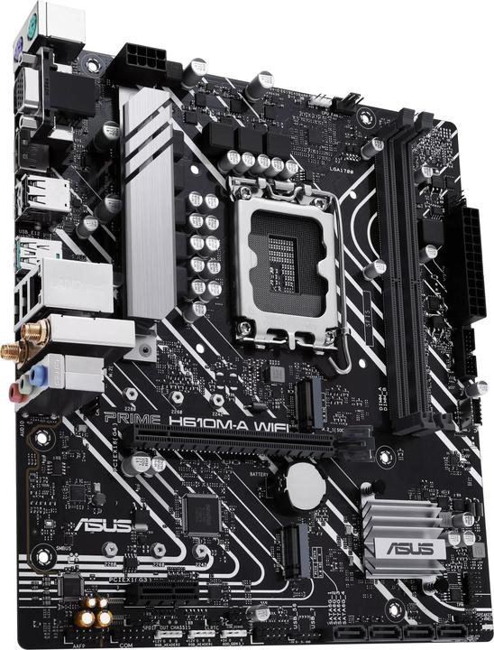 Immagine prodotto ASUS PRIME H610M-A WIFI (LGA 1700, Intel H610, mATX)