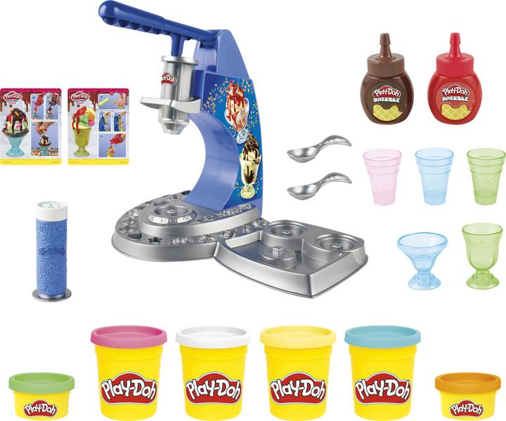 Produktbild Play-Doh Drizzy Eismaschine mit Toppings