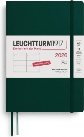 Produktbild Leuchtturm1917 Leuchtturm 1w/2s Medium Sc For.Green (A5)