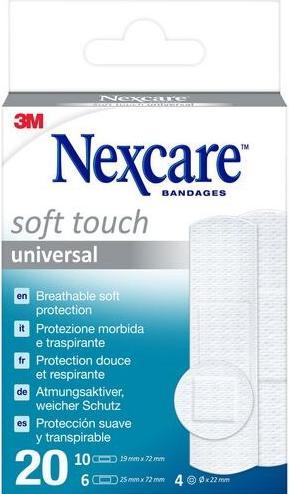 Productafbeelding 3M Pleisters Zachte Strips kont (20 x)