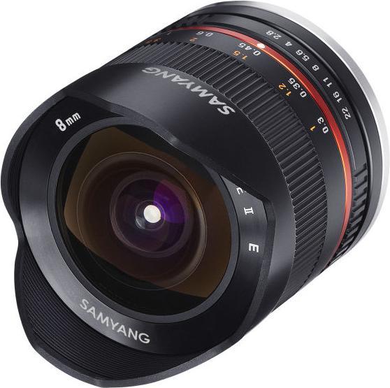 Image du produit Samyang 8mm f/2.8 II - Fujifilm X (Noir) (Fujifilm Fujinon XF, APS-C / DX)