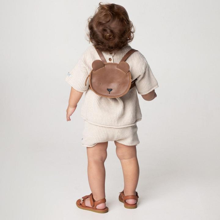 Immagine prodotto Donsje Kapi Classic Rucksack Bär - Cognac Classic Leder