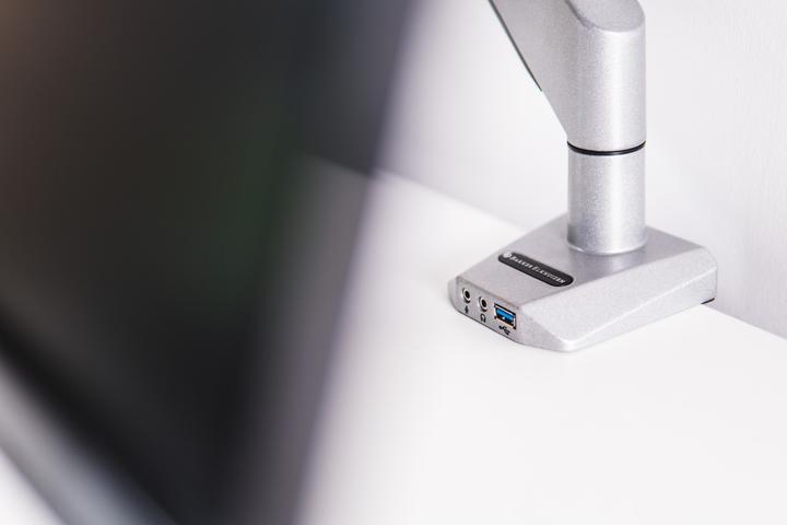 Produktbild Bakker Elkhuizen Smart Office 11 Monitorarm für Monitor bis 688 TischKlemme oder SteckBolzen (Tisch, 27")