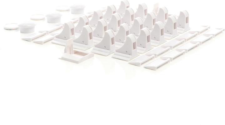 Image du produit Toboli 20x Serrure magnétique Sécurité enfant Bloque-placard Contrôle accès tiroir invisible Bébé