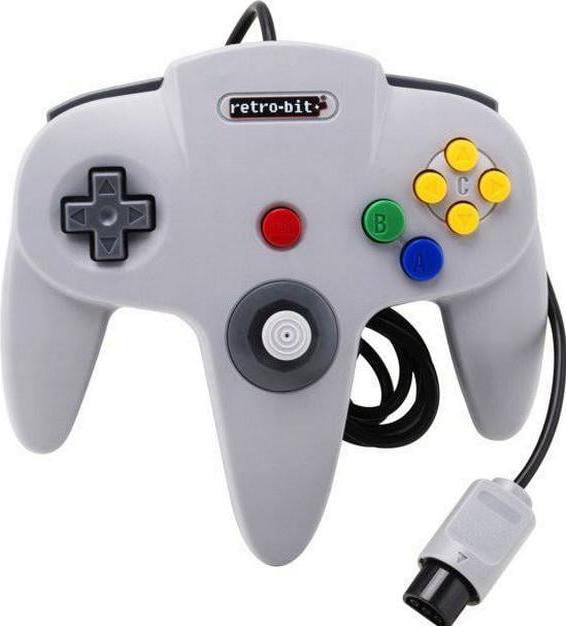 Produktbild Default N64 Classic Controller Grey Retro-Bit