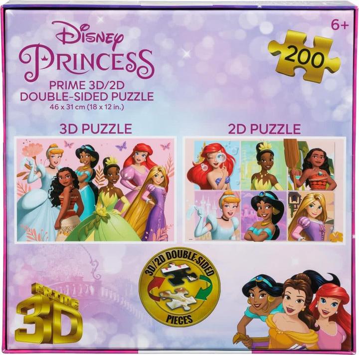 Produktbild Disney 3D-Puzzle Double Sided 200 Princess (41040017-01) (200 Teile)